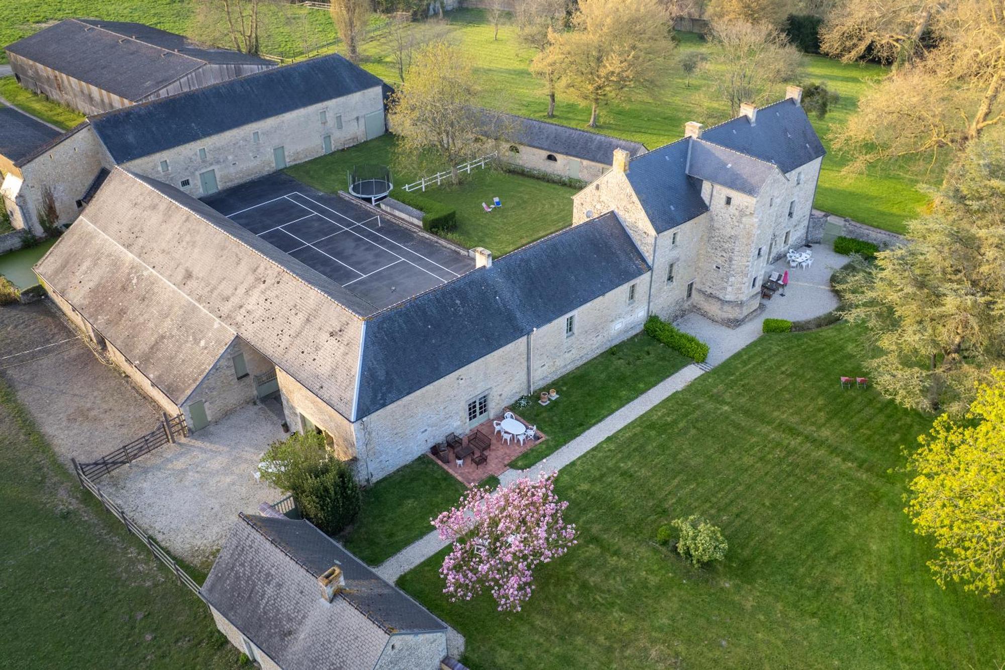 Chateau De Monceaux 5Mn De Bayeux Proche Mer Exterior foto